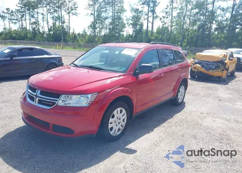 2015 Dodge Journey Se from USA, damaged, VIN 3C4PDCAB4FT665368